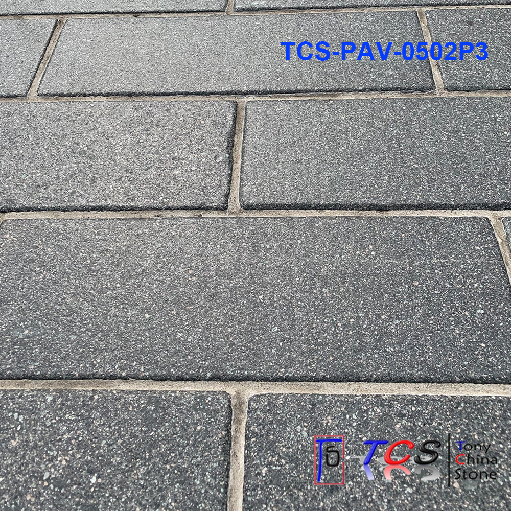 Paving -Green Porphyry -Flamed