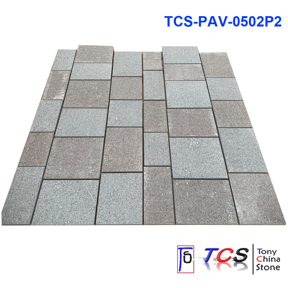 Paving -Brown Porphyry -Flamed