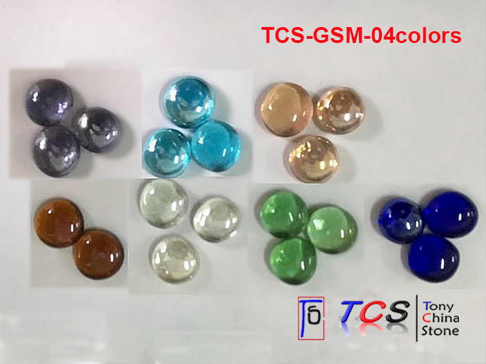 TCS-GSM-04 -Glass Flat Round