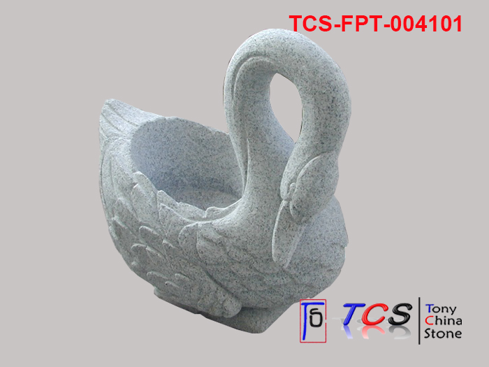 TCS-FPT-004101 Goose Flowerpot G603